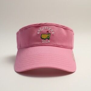 Masters 2019 Pink Visor Augusta National Golfcore Tennis Country Club Hat Preppy